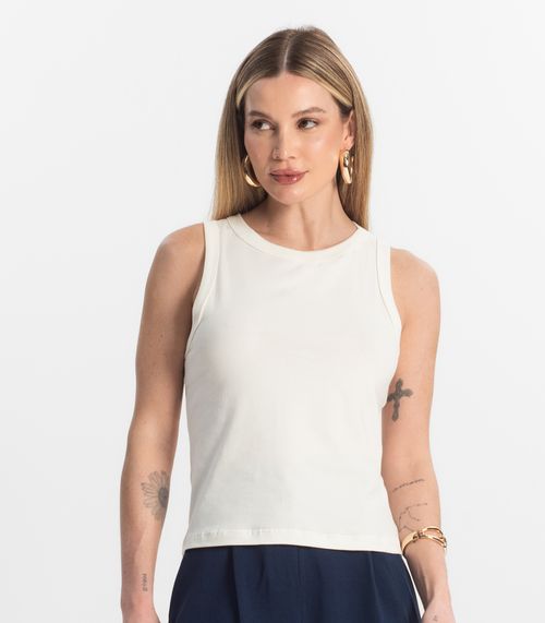 Regata Básica Feminina Rovitex Bege