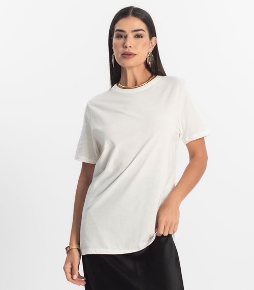 Camiseta Básica Unissex Rovitex Bege