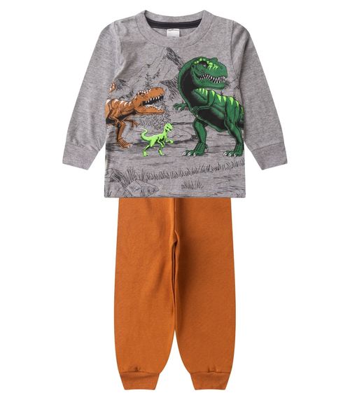 Conjunto Infantil Menino Meia Estação Kappes Cinza