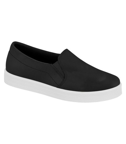 Tênis Feminino Slip On Básico Casual Beira Rio Preto