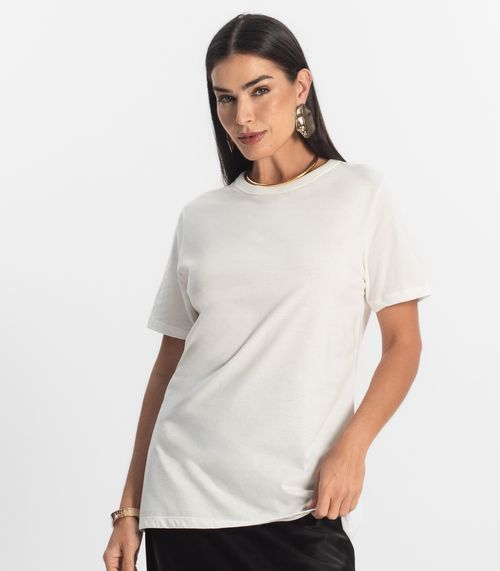 Camiseta Básica Unissex Rovitex Bege