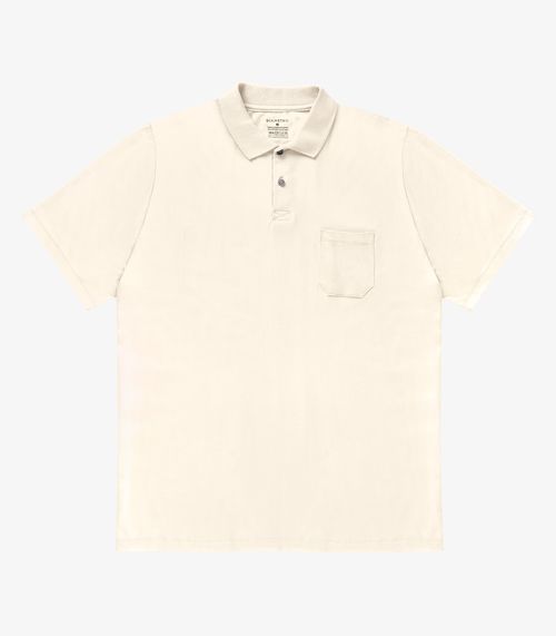 Camisa Polo Plus Size Masculina Diametro Bege