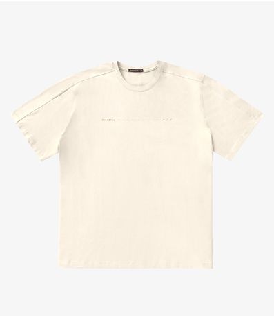 Camiseta Masculina Plus Size Diamentro Bege