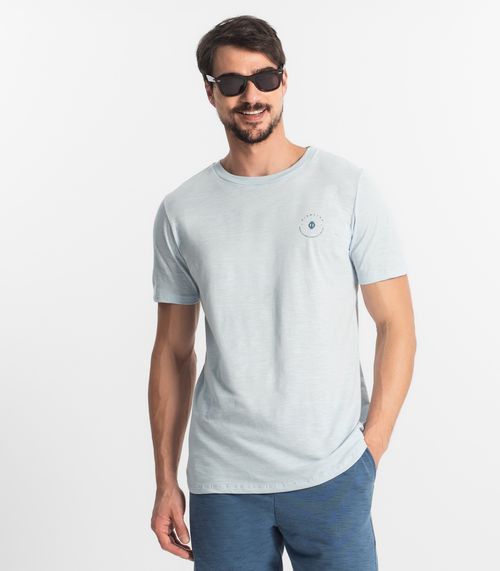 Camiseta Masculina Diametro Azul