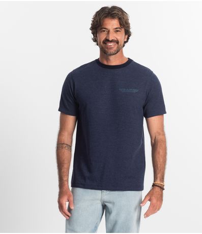 Camiseta Masculina Diametro Azul