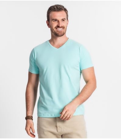 Camiseta Masculina Diametro Azul