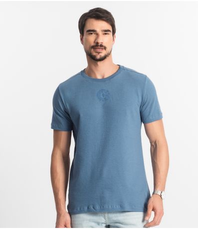Camiseta Masculina Diametro Azul