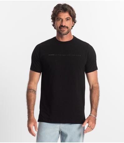 Camiseta Masculina Diametro Preto