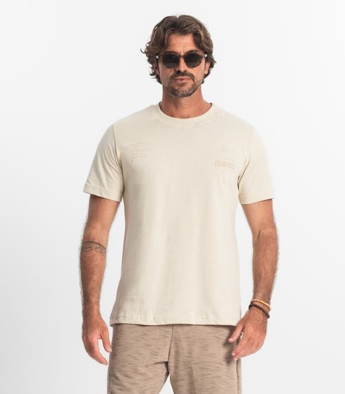 Camiseta Masculina Diametro Bege