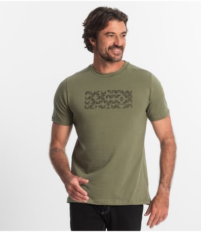 Camiseta Masculina Diametro Verde