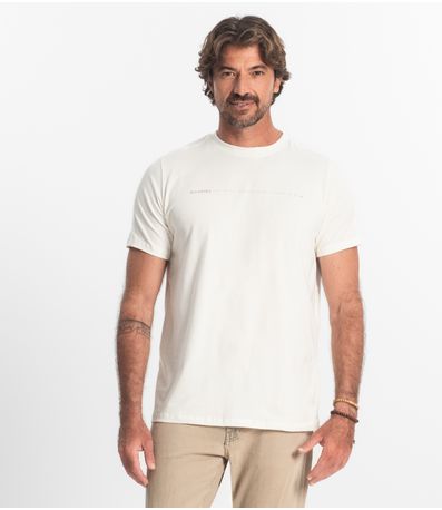 Camiseta Masculina Diametro Bege