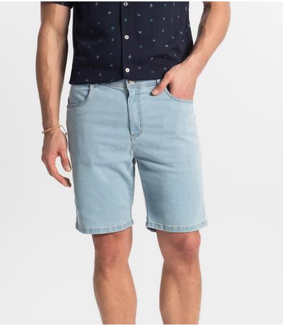 Bermuda Masculina Jeans Diametro Azul
