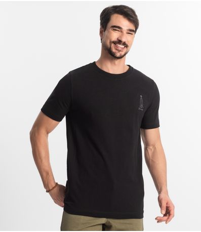 Camiseta Masculina Diametro Preto