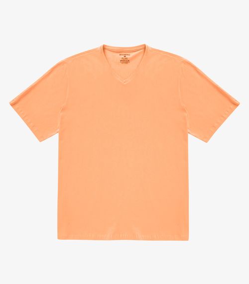 Camiseta Plus Size Masculina Diametro Laranja