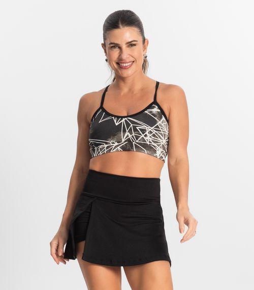Top Feminino Sem Bojo Strong FTK Fitness Preto