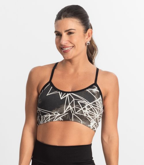 Top Feminino Sem Bojo Strong FTK Fitness Preto