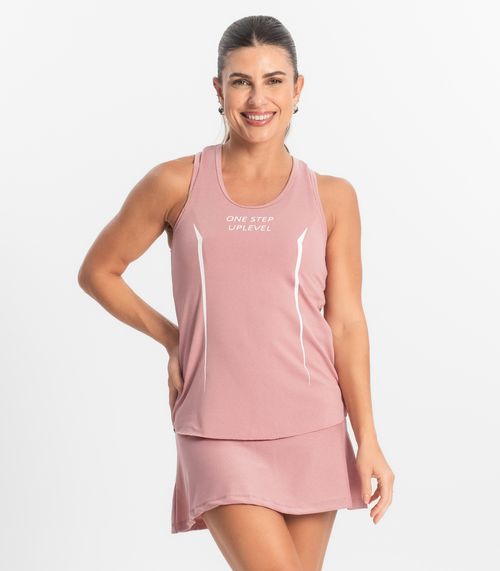 Regata Nadador Feminina FTK Fitness Rosa
