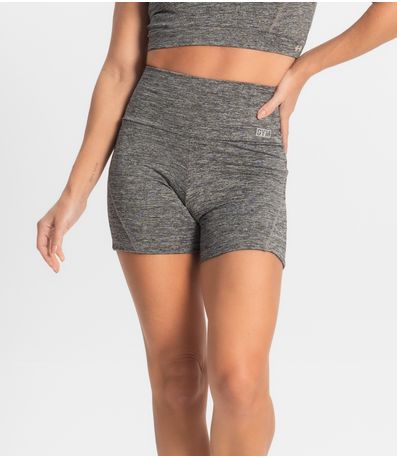 Bermuda Feminina FTK Fitness Cinza
