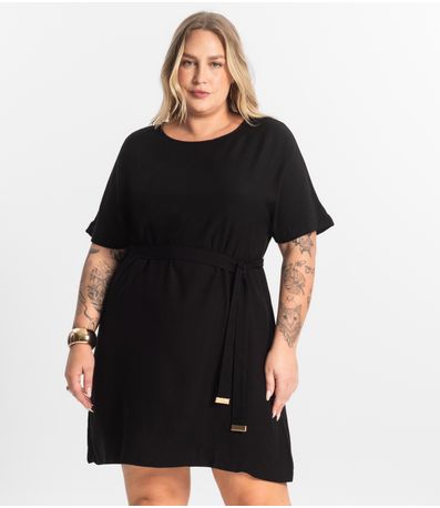 Vestido Curto Secret Glam Preto