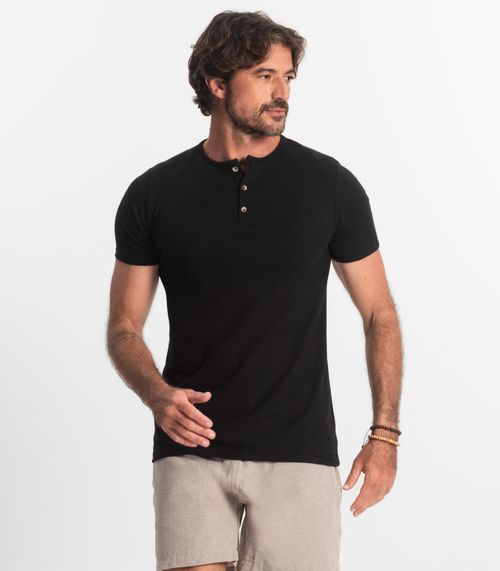 Camiseta Manga Curta Masculino Adulto Select Preto