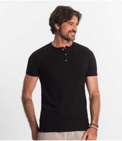 Camiseta Manga Curta Masculino Adulto Select Preto