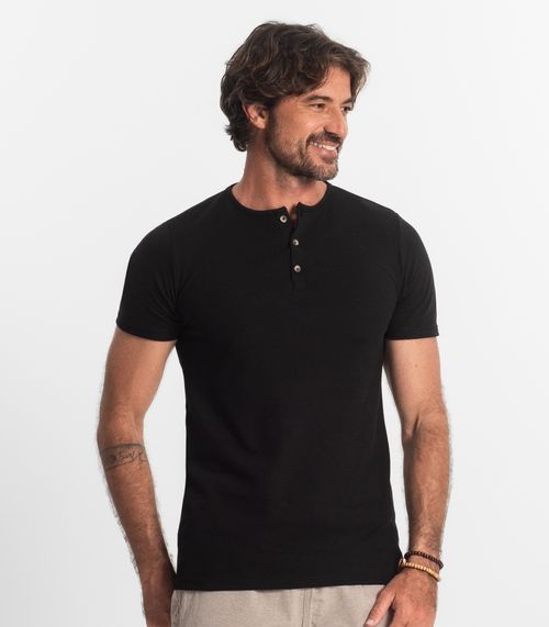 Camiseta Manga Curta Masculino Adulto Select Preto