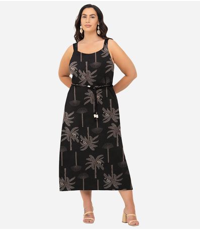 Vestido Midi Preto