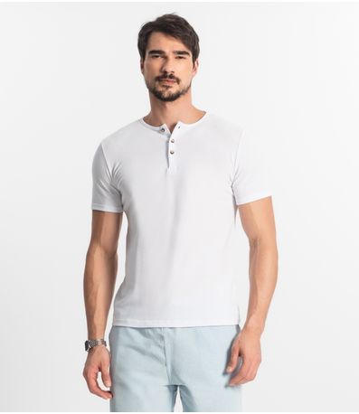 Camiseta Manga Curta Masculino Adulto Select Branco