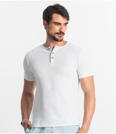 Camiseta Manga Curta Masculino Adulto Select Branco