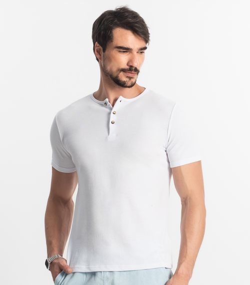 Camiseta Manga Curta Masculino Adulto Select Branco