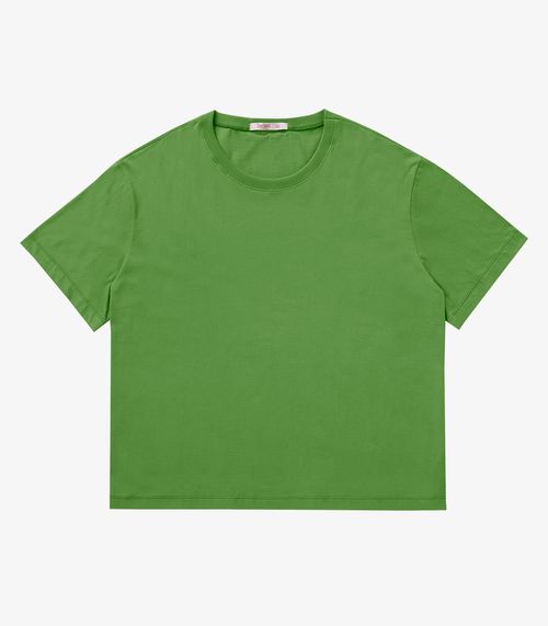 Blusa Manga Curta Plus Size Secret Glam Verde