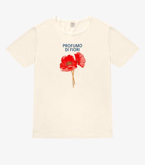 Blusa T- Shirt Feminina Bege