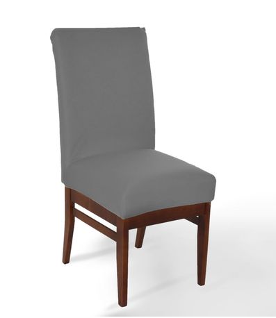 Capa De Cadeira Malha Gel Bene Casa Cinza