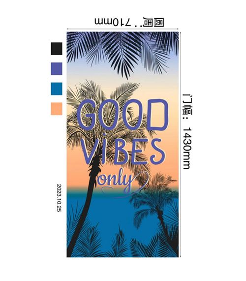 Toalha De Praia Bene Casa Azul