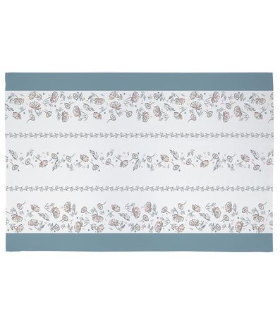 Toalha De Mesa Retangular 8 Lugares Teka Rosa