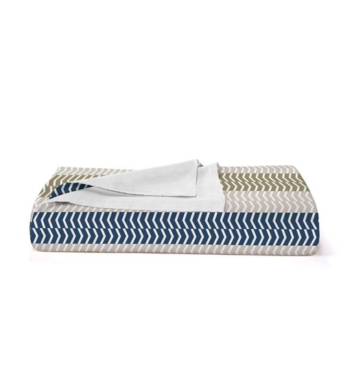 Colcha Allegro Casal Full Teka Azul