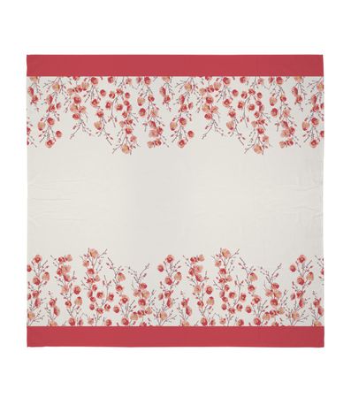 Toalha De Mesa Quadrada Basic 4 Lugares Teka Laranja