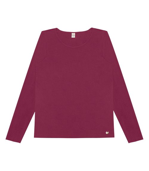 Blusa Feminina Manga Longa Rovitex Vermelho
