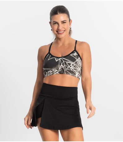 Top Feminino Sem Bojo Strong FTK Fitness Preto