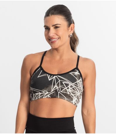 Top Feminino Sem Bojo Strong FTK Fitness Preto