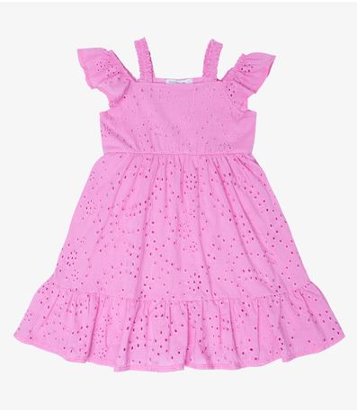 Vestido Ciganinha Infantil Trick Nick Rosa