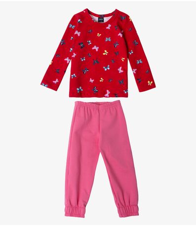 Pijama Infantil Menina Select Azul