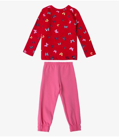 Pijama Infantil Menina Select Azul