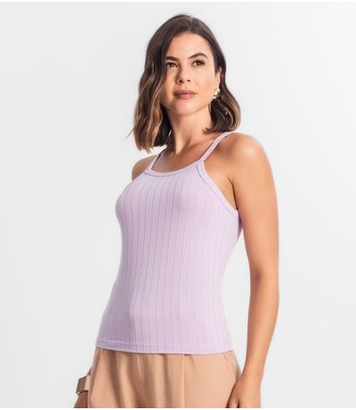 Regata Feminina Infinita Cor Roxo