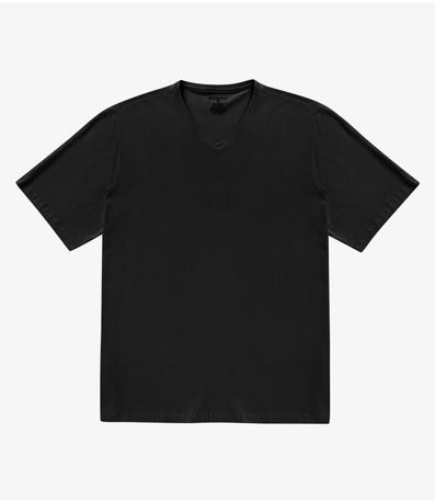 Camiseta Plus Size Masculina Diametro Preto