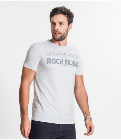 Camiseta Masculina Diametro Cinza