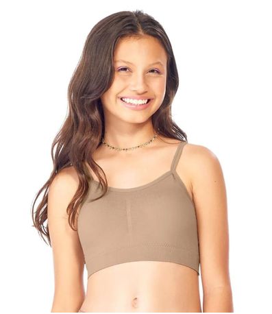 Top Teen com bojo Removível Sem Costura Zee Rucci Bege