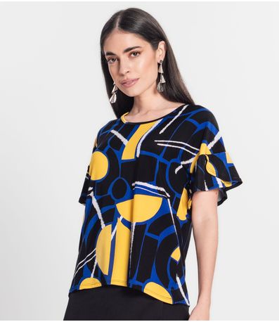 Blusa Feminina Liganete Infinita Cor Preto
