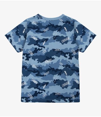 Camiseta Infantil Menino Coqueiros Infinita Cor Marrom
