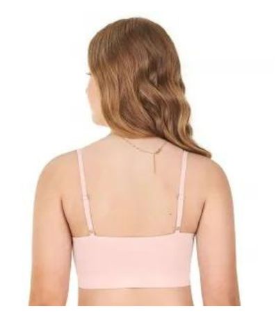 Top Teen com bojo Removível Sem Costura Zee Rucci Rosa